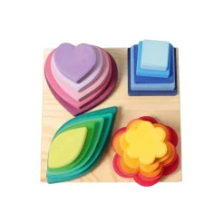 Grimm's Various Shapes Stacking Tower