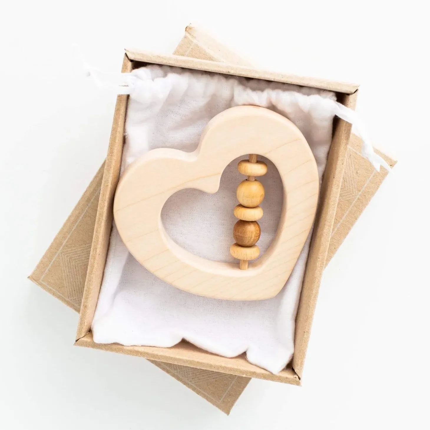 Handmade Love Rattle & Teething Toy