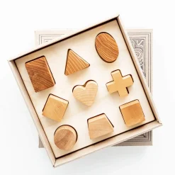 Handmade Shapes Puzzle Board