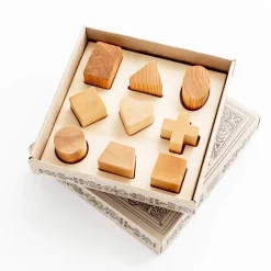 Handmade Shapes Puzzle Board