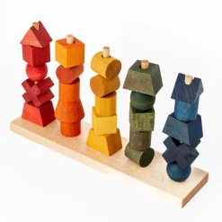 Handmade Stacking Toy (Colour)