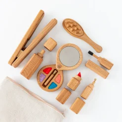 Handmade Wooden Beauty Set | Kids Makeup Set