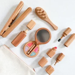 Handmade Wooden Beauty Set | Kids Makeup Set