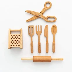 Handmade Wooden Kitchen Tool Set