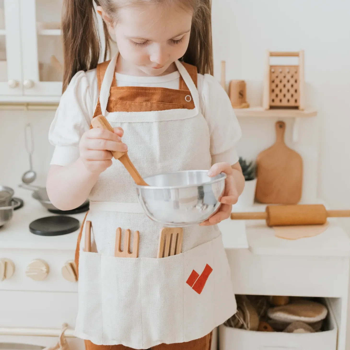 Handmade Wooden Kitchen Tool Set