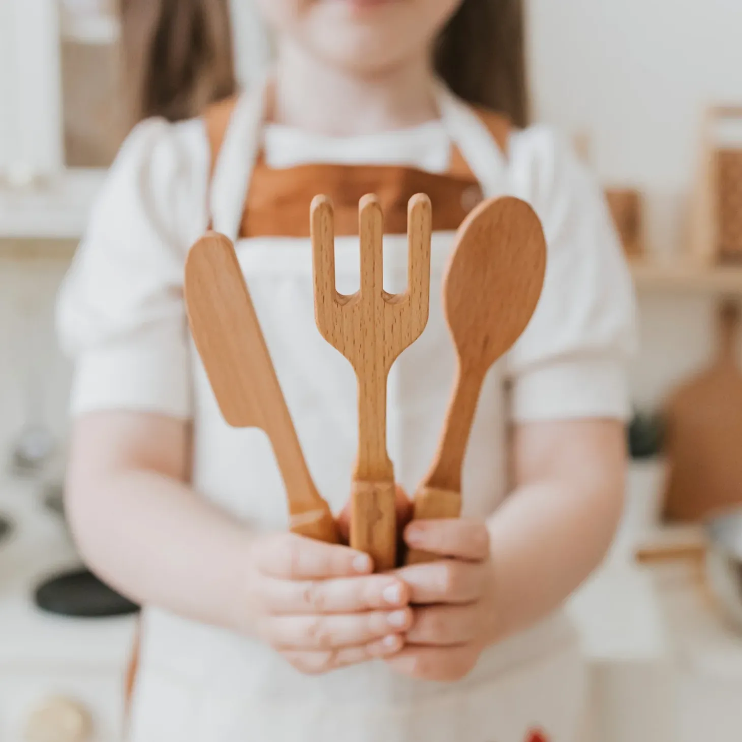 Handmade Wooden Kitchen Tool Set