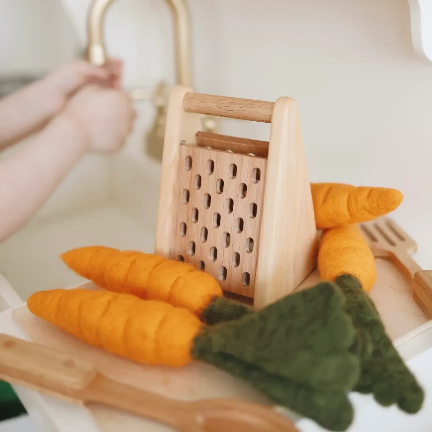 Handmade Wooden Kitchen Tool Set