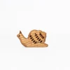Handmade Wooden Snail Toy