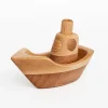 Handmade Wooden Toy Boat