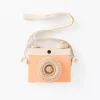 Handmade Wooden Toy Camera (Peach)
