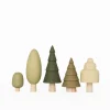 Handmade Wooden Toy Tree Set (5 pcs)
