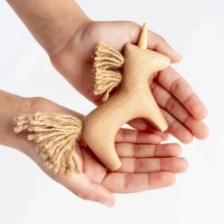 Handmade Wooden Unicorn