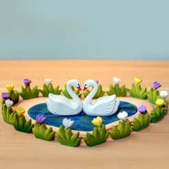 Heart Lake and Swan Play Set