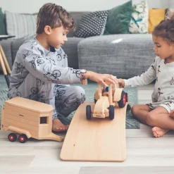 Horse Cart Trailer | Wooden Toy Vehicle Accessory