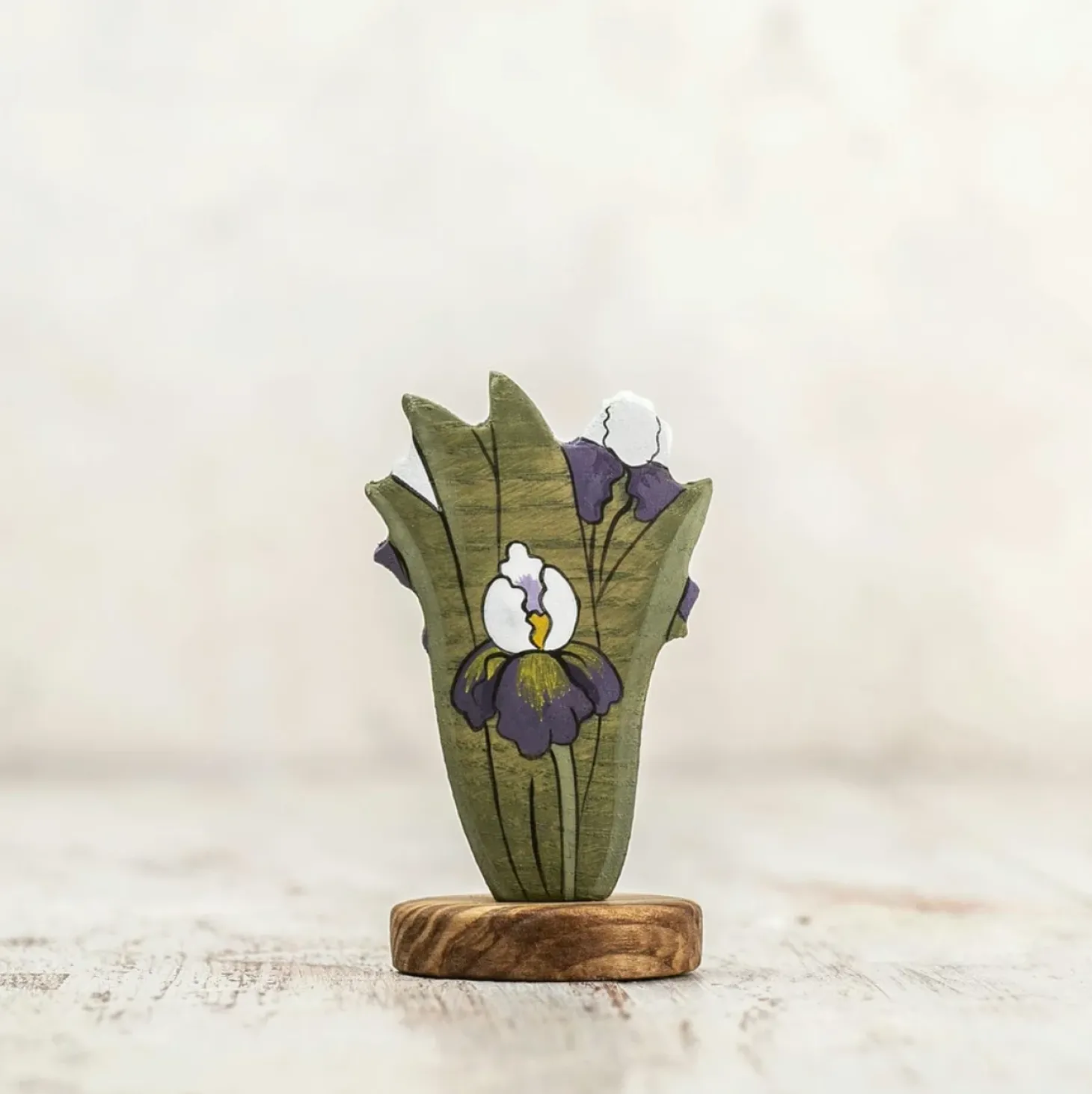 Iris | Wooden Toy Flower