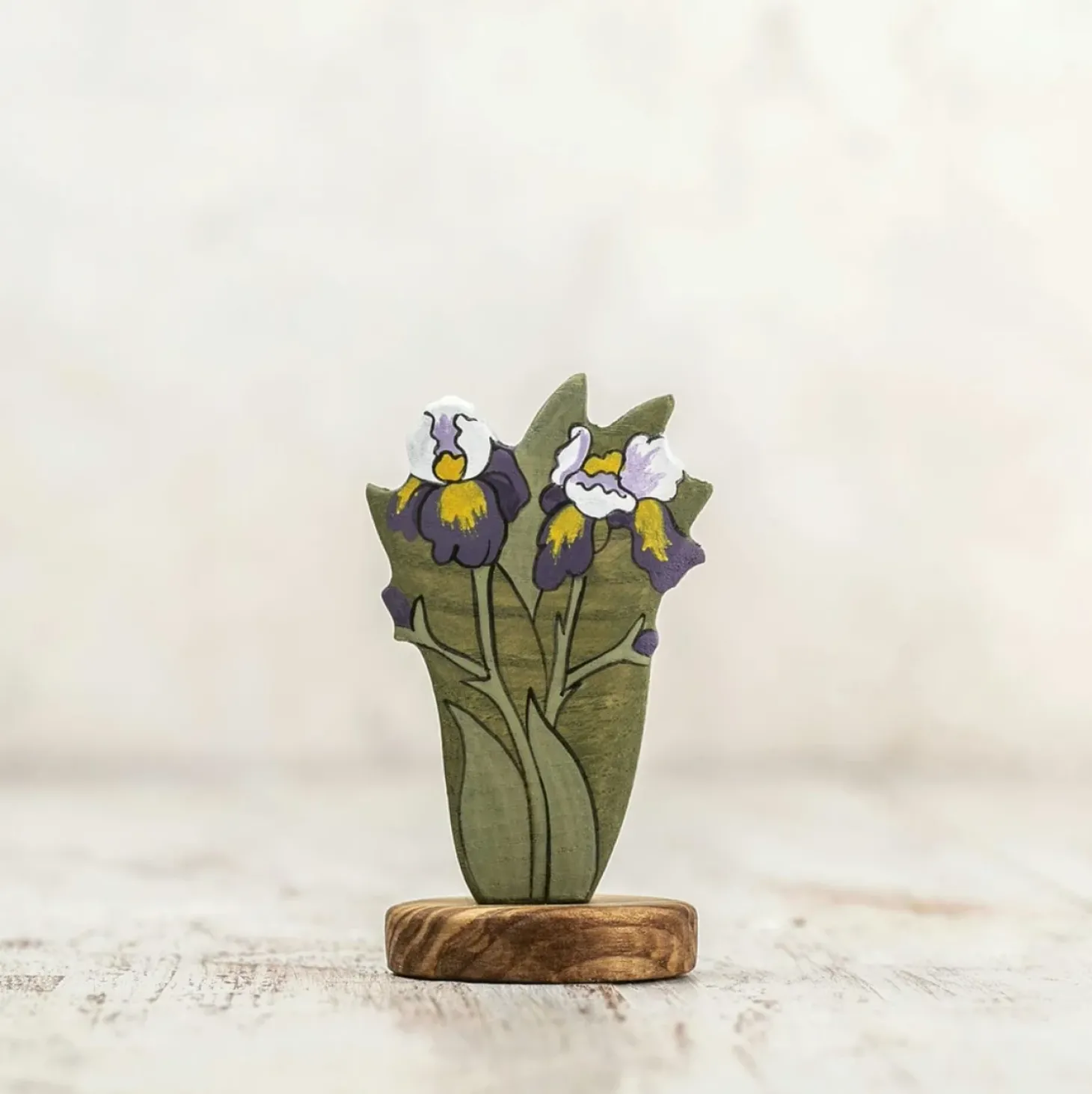 Iris | Wooden Toy Flower
