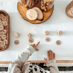 Kindergarten Sight Word Wooden Discs (Set of 25)