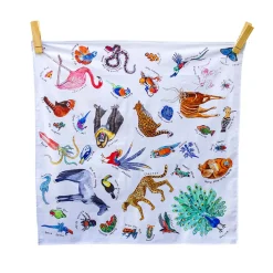 Kingdom of Rainbow Animals Vegan Play Cloth