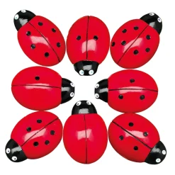 Lady Bug Counting Stones (Set of 22)