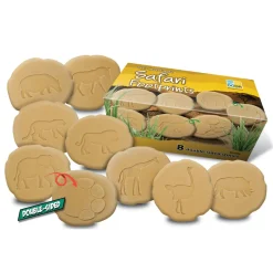 Let's Investigate Footprints Sensory Stones (Safari)