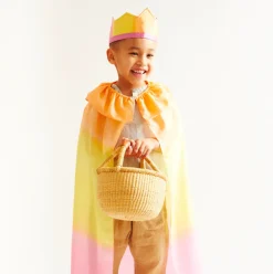 Limited Edition Silk Cape (Hummingbird Pink)