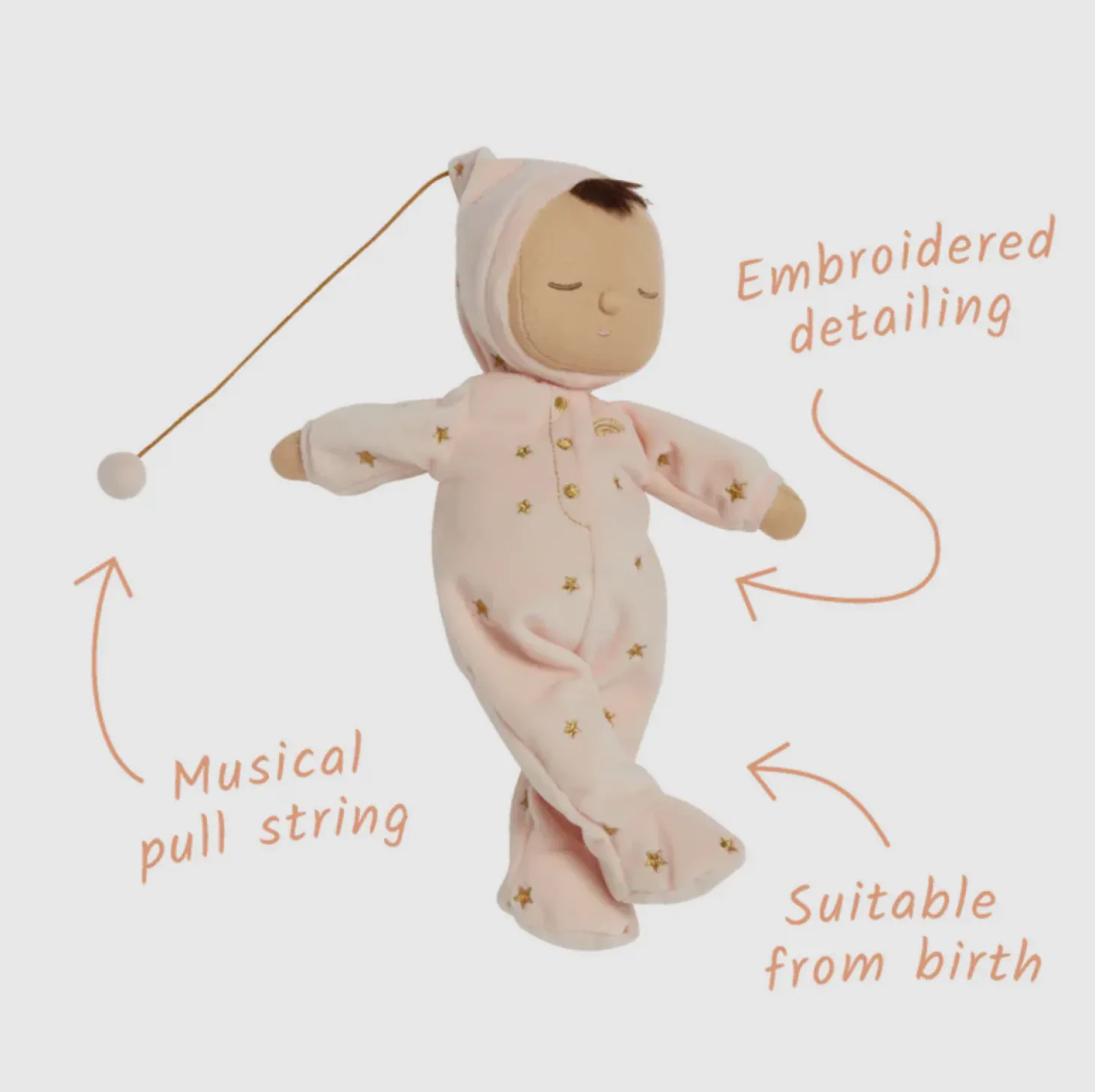 Lullaby Dozey Dinkum (Luna, Ballet Pink)