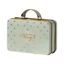 Maileg Angel Mouse with Suitcase (Little Sister)