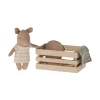 Maileg Baby Pig in a Box (Coral)