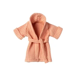 Maileg Bathrobe - Coral (Mum/Dad Mouse)