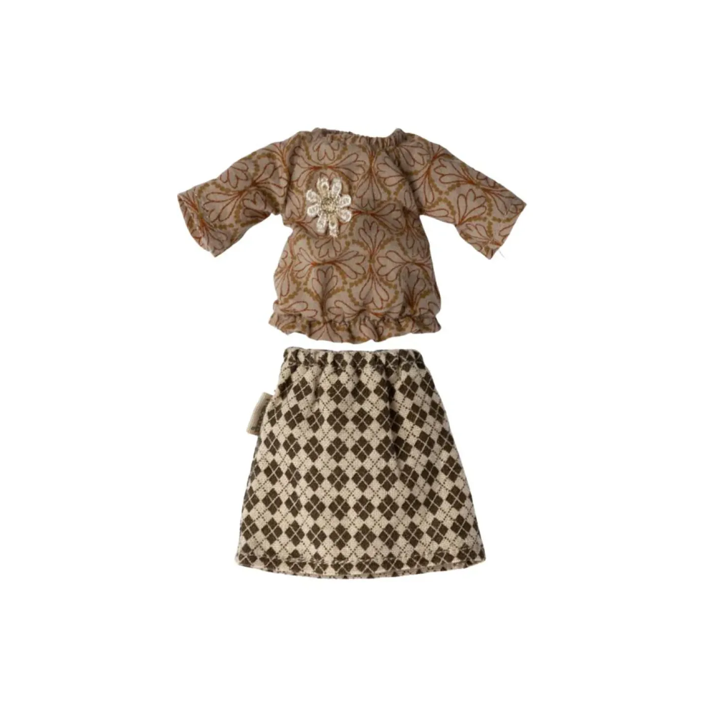 Maileg Blouse and Skirt (Grandma Mouse)
