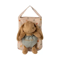 Maileg Bunny Bob with Polka Dot Carry Bag