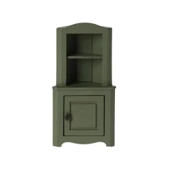 Maileg Corner Cabinet - Dark Green (Mouse)
