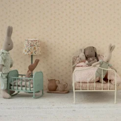 Maileg Cradle - Blue Mint (MY Rabbit)