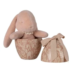 Maileg Easter Egg with Plush Bunny (Powder)