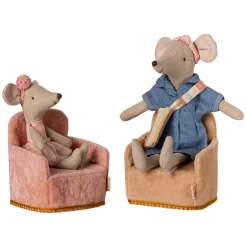 Maileg Folding Chair - Rose (Mouse)