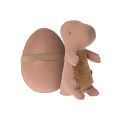 Maileg Gantosaurus in Egg (SMALL) - Old Rose
