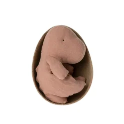 Maileg Gantosaurus in Egg (SMALL) - Old Rose