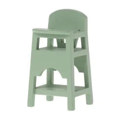Maileg High Chair - Mint (Baby Mouse)