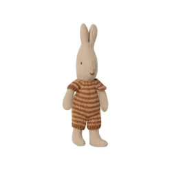 Maileg MICRO Rabbit in Carry Cot (Maroon)