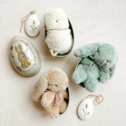 Maileg Mini Plush Bunny (Cream Peach)