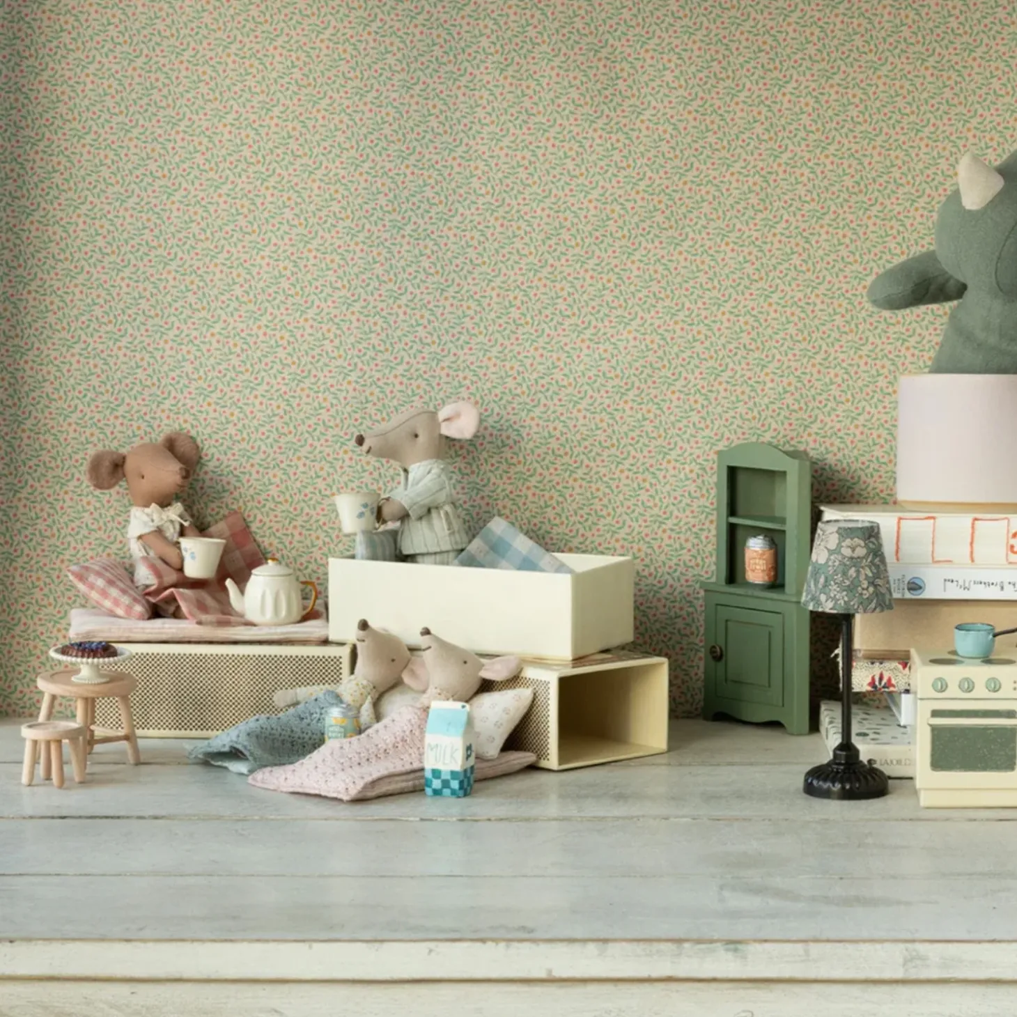 Maileg Mouse in Matchbox - Pajamas 2024 (Big Brother)