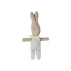Maileg MY Rabbit (Light Blue Check)