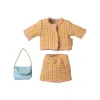 Maileg 2-Piece Suit with Bag (Mum Mouse)