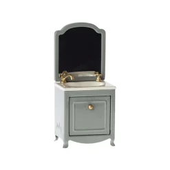 Maileg Sink with Mirror - Dark Mint (Mouse)