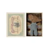 Maileg Sleepy Wakey Mouse in Matchbox (BABY - Blue)