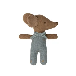 Maileg Sleepy Wakey Mouse in Matchbox (BABY - Blue)