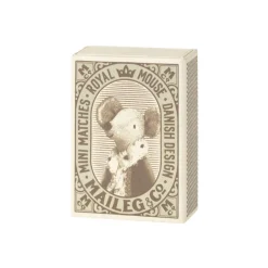 Maileg Sleepy Wakey Mouse (BABY - Blue)