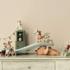 Maileg Tricycle Mouse 2024 - Green (Big Brother)