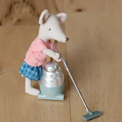 Maileg Tricycle Mouse with Red Bag (Big Sister)