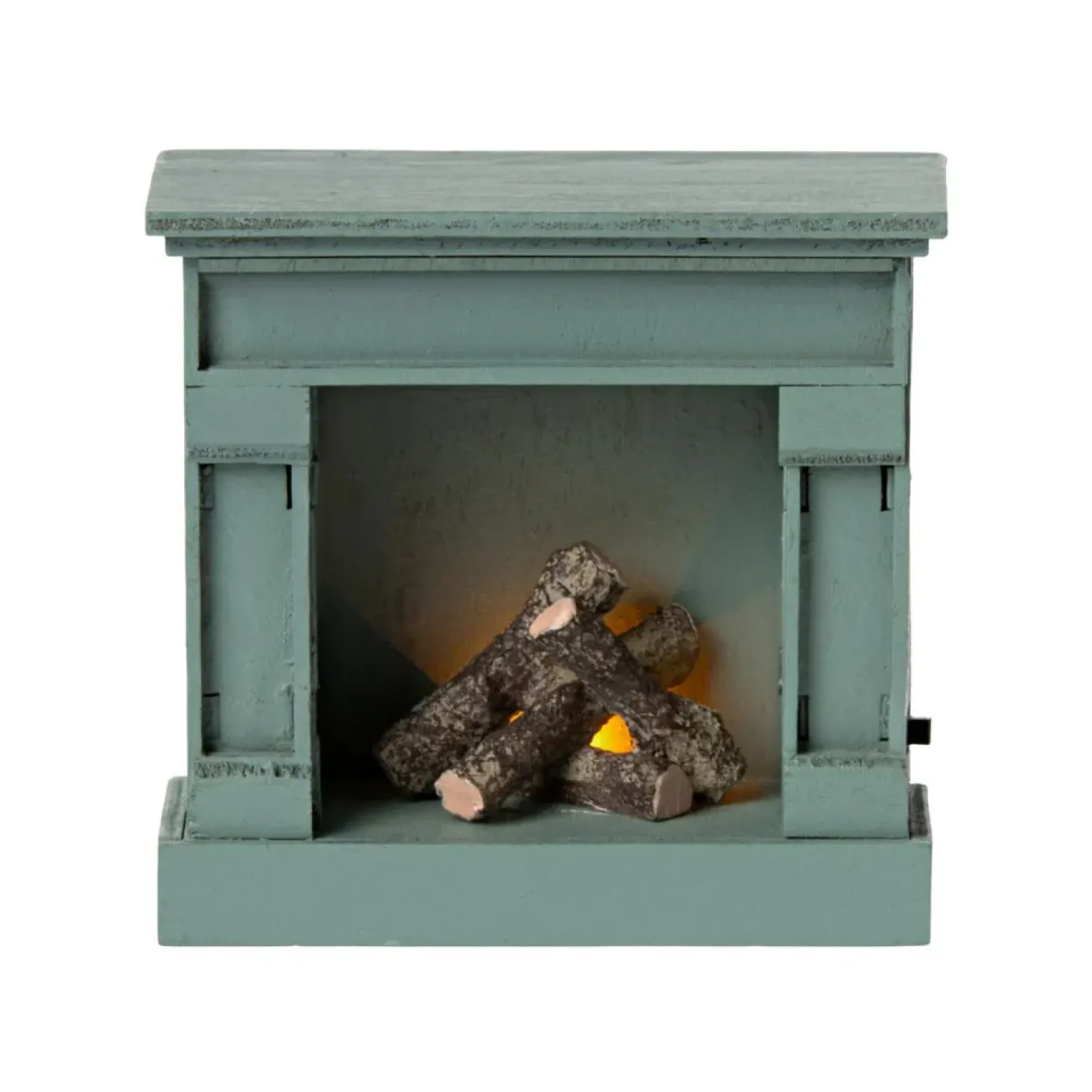 Maileg Vintage Fireplace - Blue (Mouse)